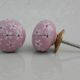 Pink Tiny Flower Knob (1)